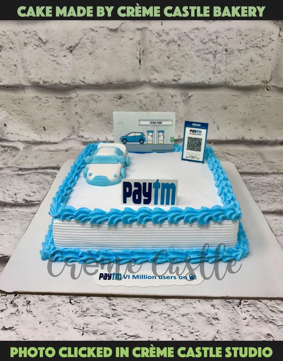 Paytm Car Design Cake - Creme Castle