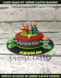 Slugterra Design Cake