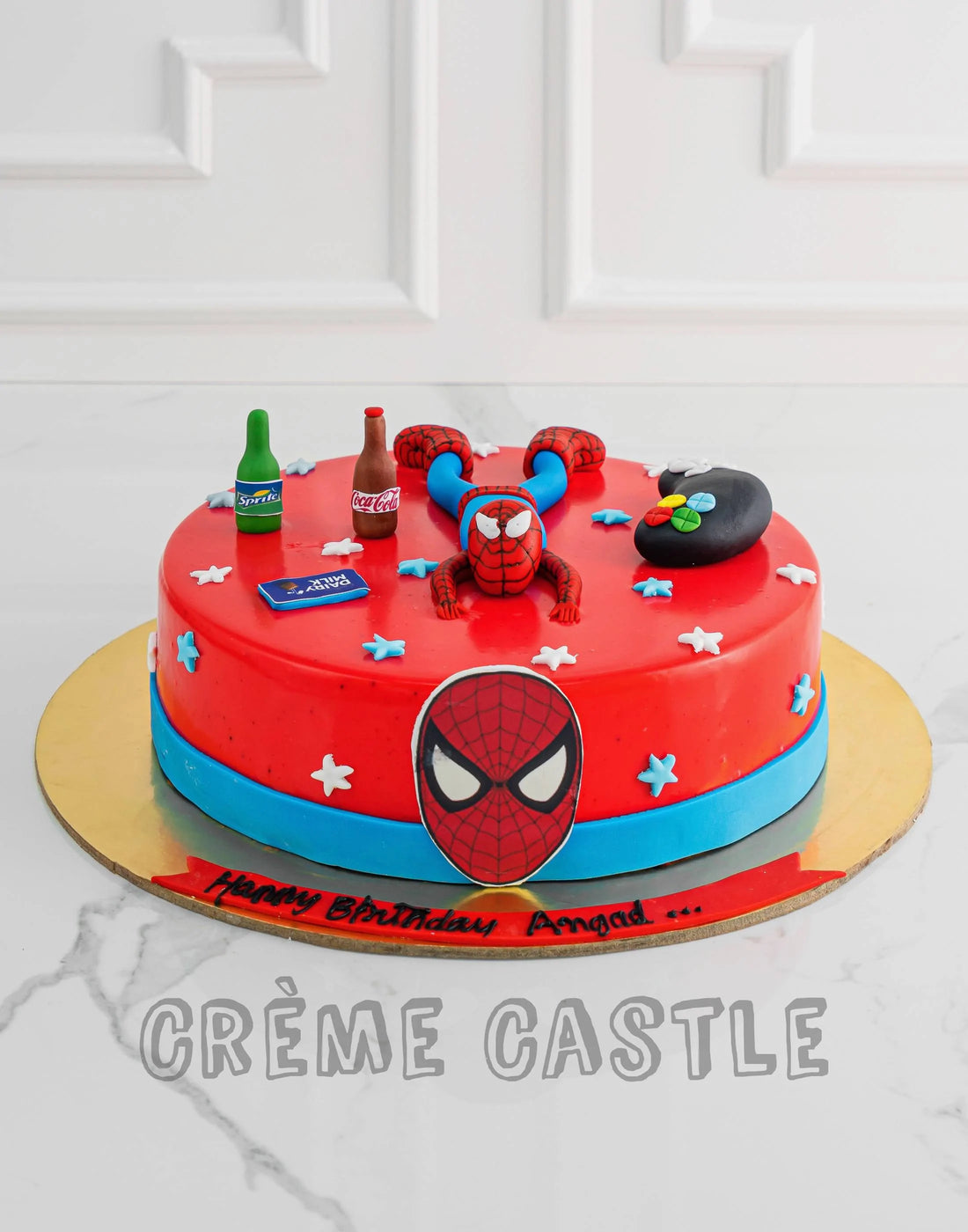 Spiderman Chilling Design Cake