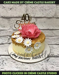 40 Floral Design Cake