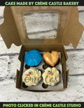 Hearty Cupcake Design Cake