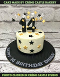 Teenager Starry Design Cake