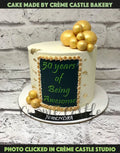 Anniversary Frame Design Cake