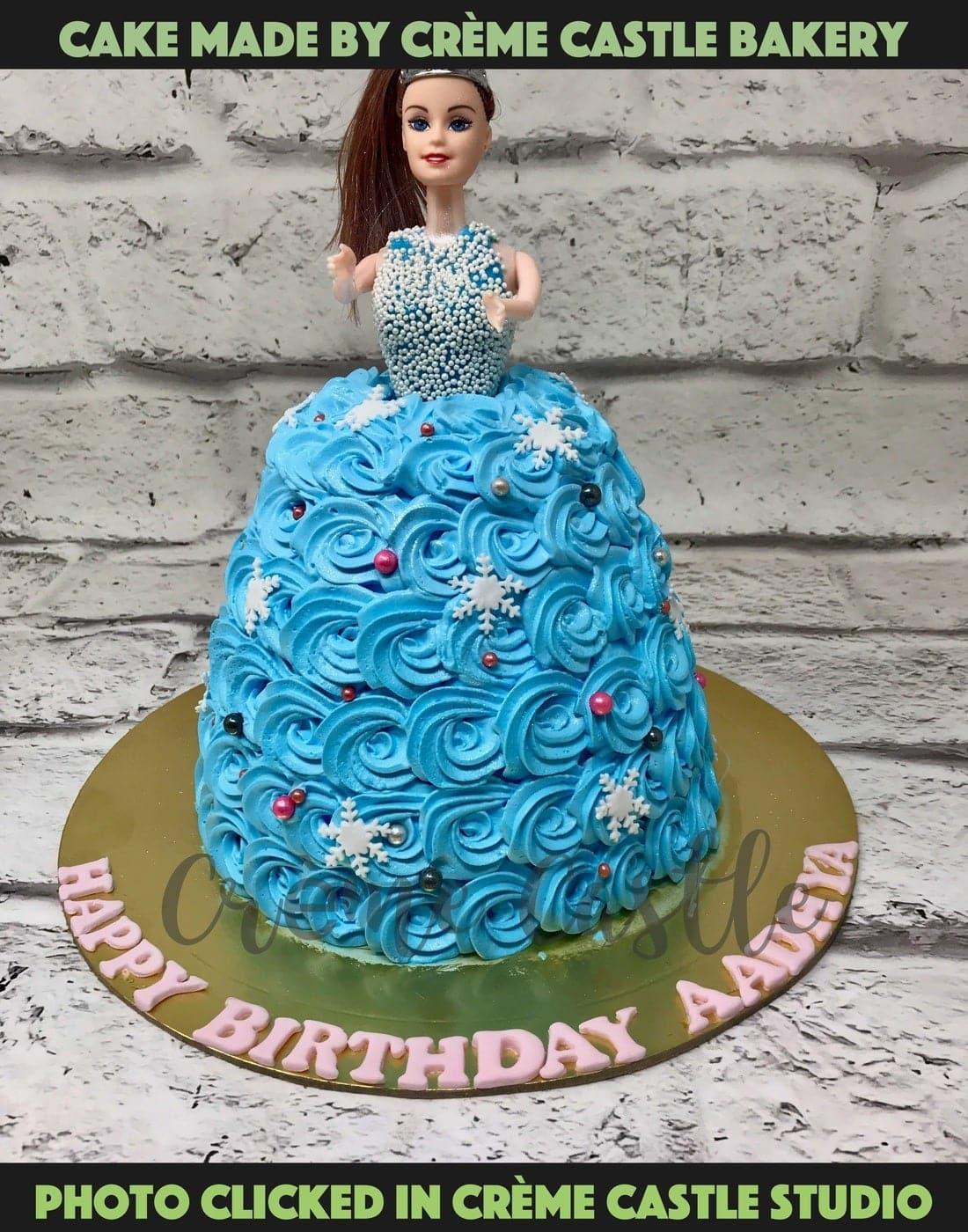 first birthday barbie cake - Decorated Cake by Torte - CakesDecor