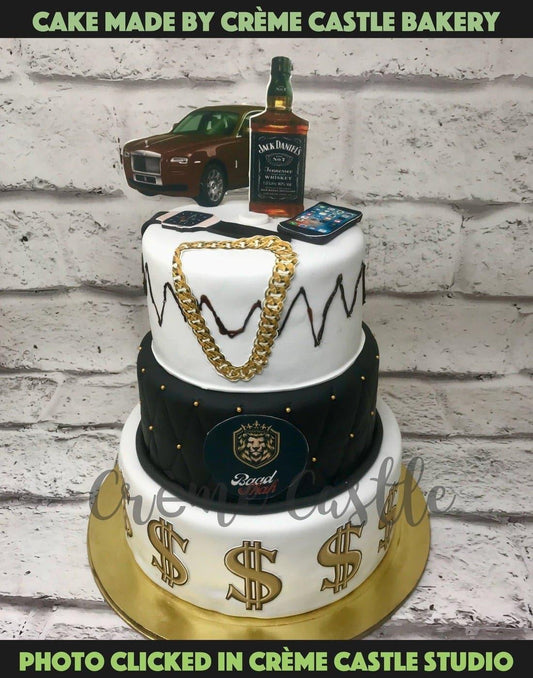 Mafia Tier Design Cake - Creme Castle