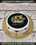 2022 Photo New Years Cake