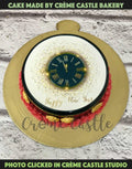 2022 Clock New Year's Cake