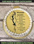Women's Day Great Women Cake