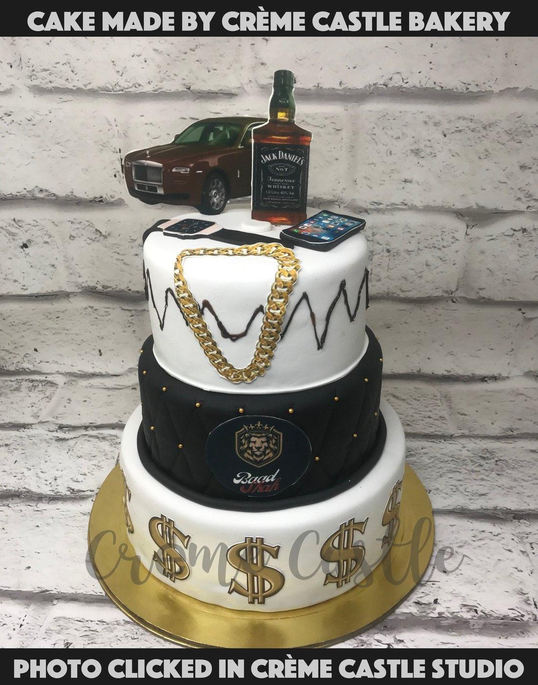 Luxury Theme Cake - Creme Castle