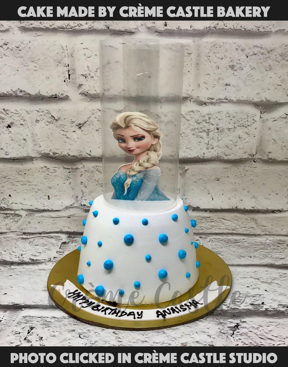 Elsa Pull Me Up Cake - Creme Castle