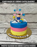 Baby in the clouds Cake