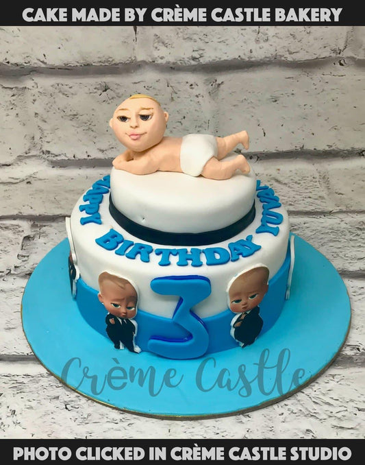 Boss Baby Cake - Creme Castle