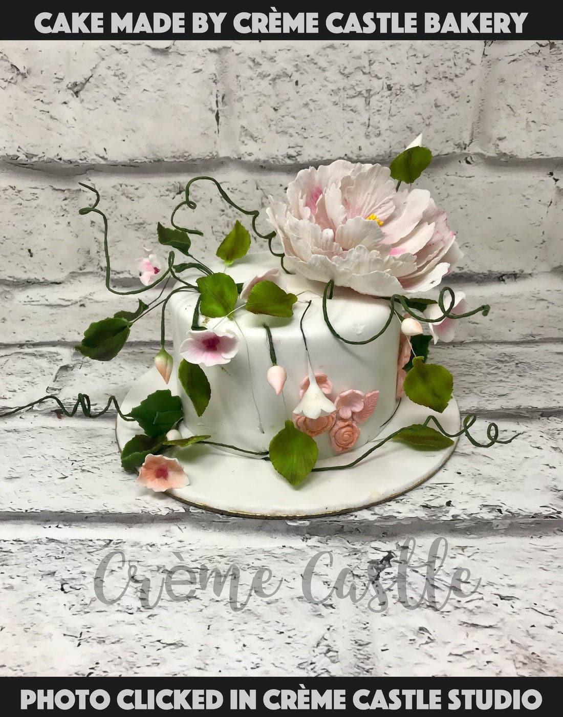 Garden Delight Cake - Creme Castle