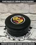 Porsche Tyre stack Cake