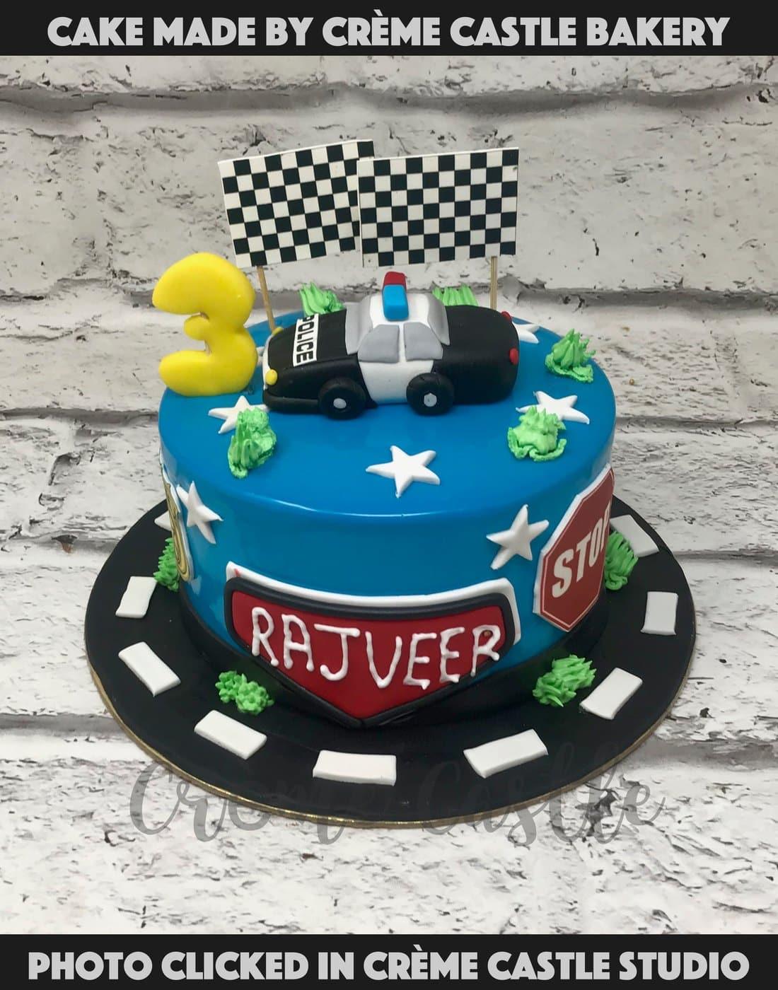 Police uniform cake | Police cakes, Police car cakes, Police birthday cakes