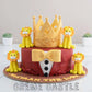 Crown and the lions Cake