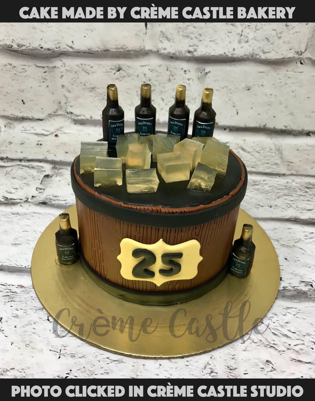 Liquor and Ice Cake - Creme Castle