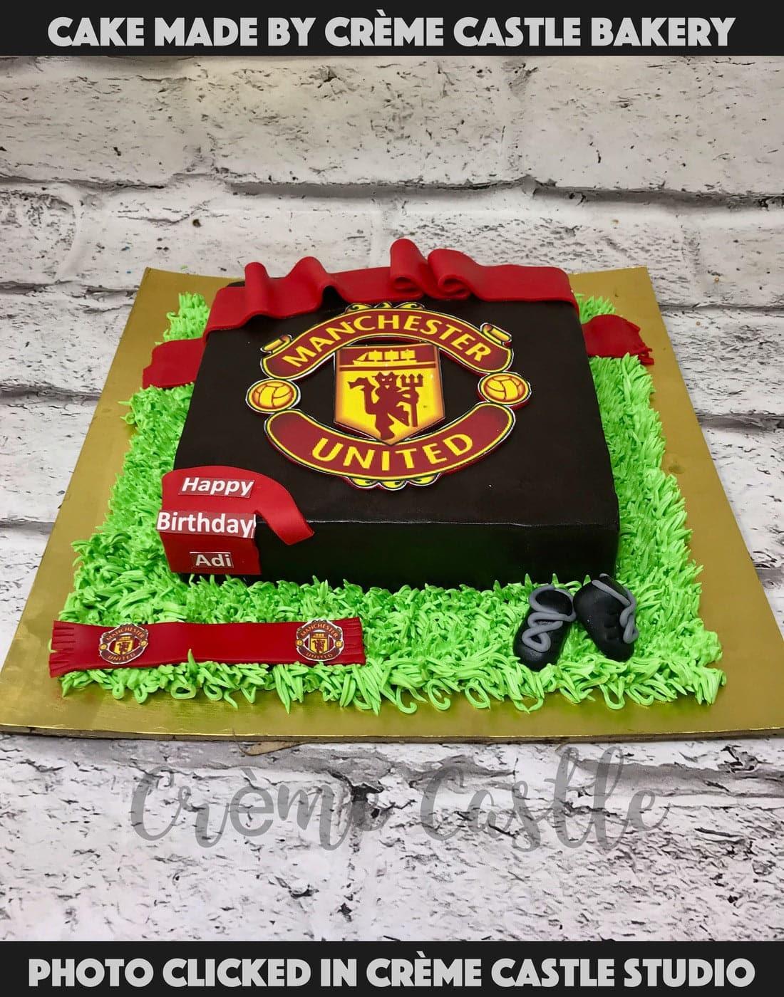 Manchester Football Lover Cake – Murliwala Bakers