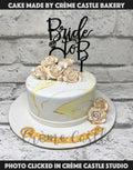 Marble and Rose Cake