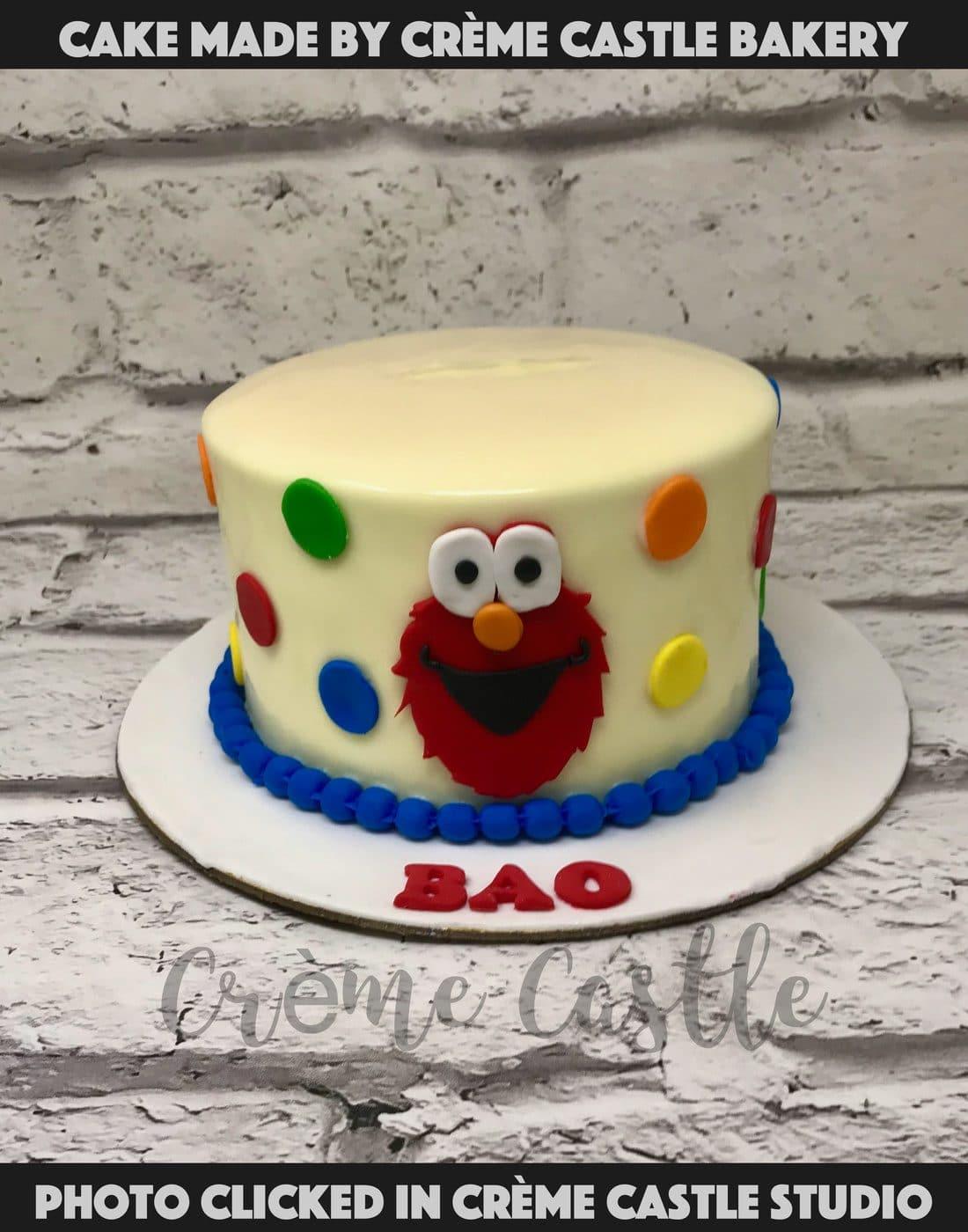Sesame Street Cake - Creme Castle
