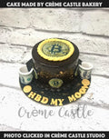 Bitcoin Cake Gold