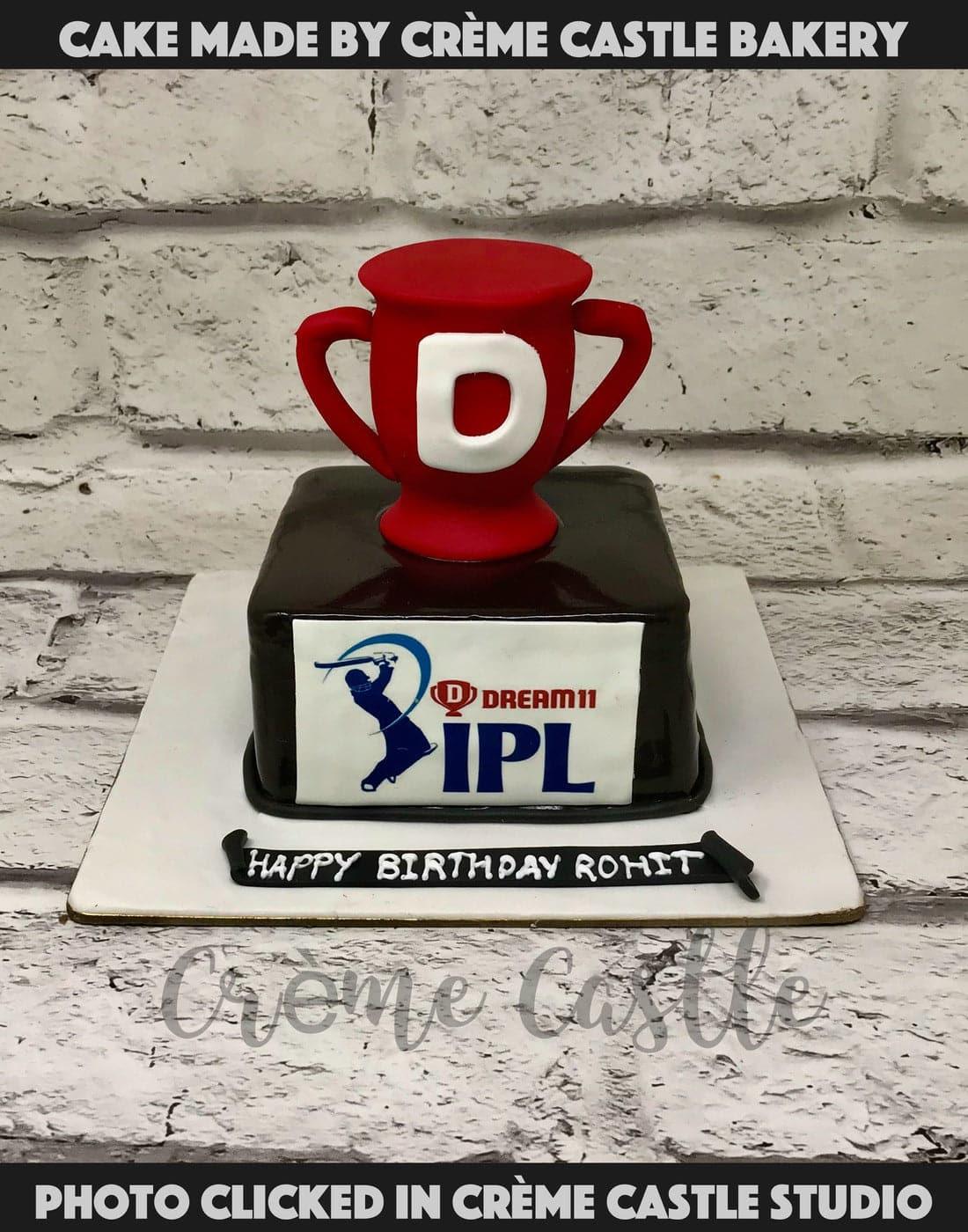 IPL Trophy Cake - Creme Castle