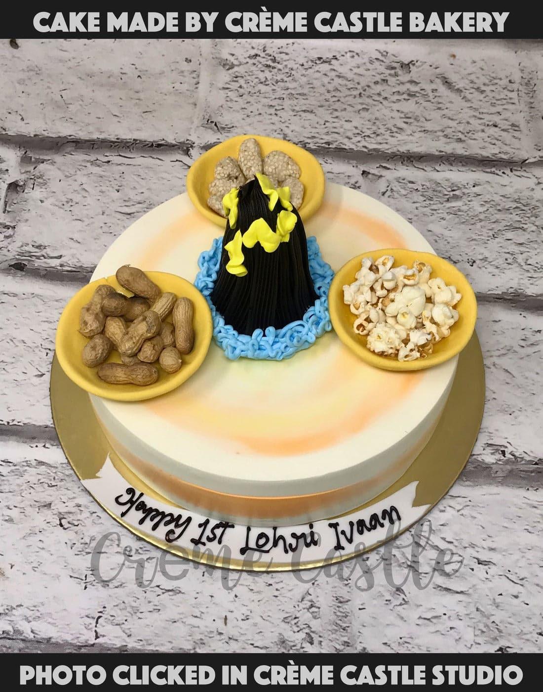 Lohri Treat Cake - Creme Castle