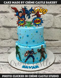 Marvel meets DC Cake