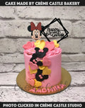 Minnie Heart Cake
