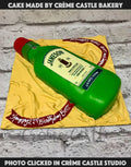 Whiskey Bottle Cake