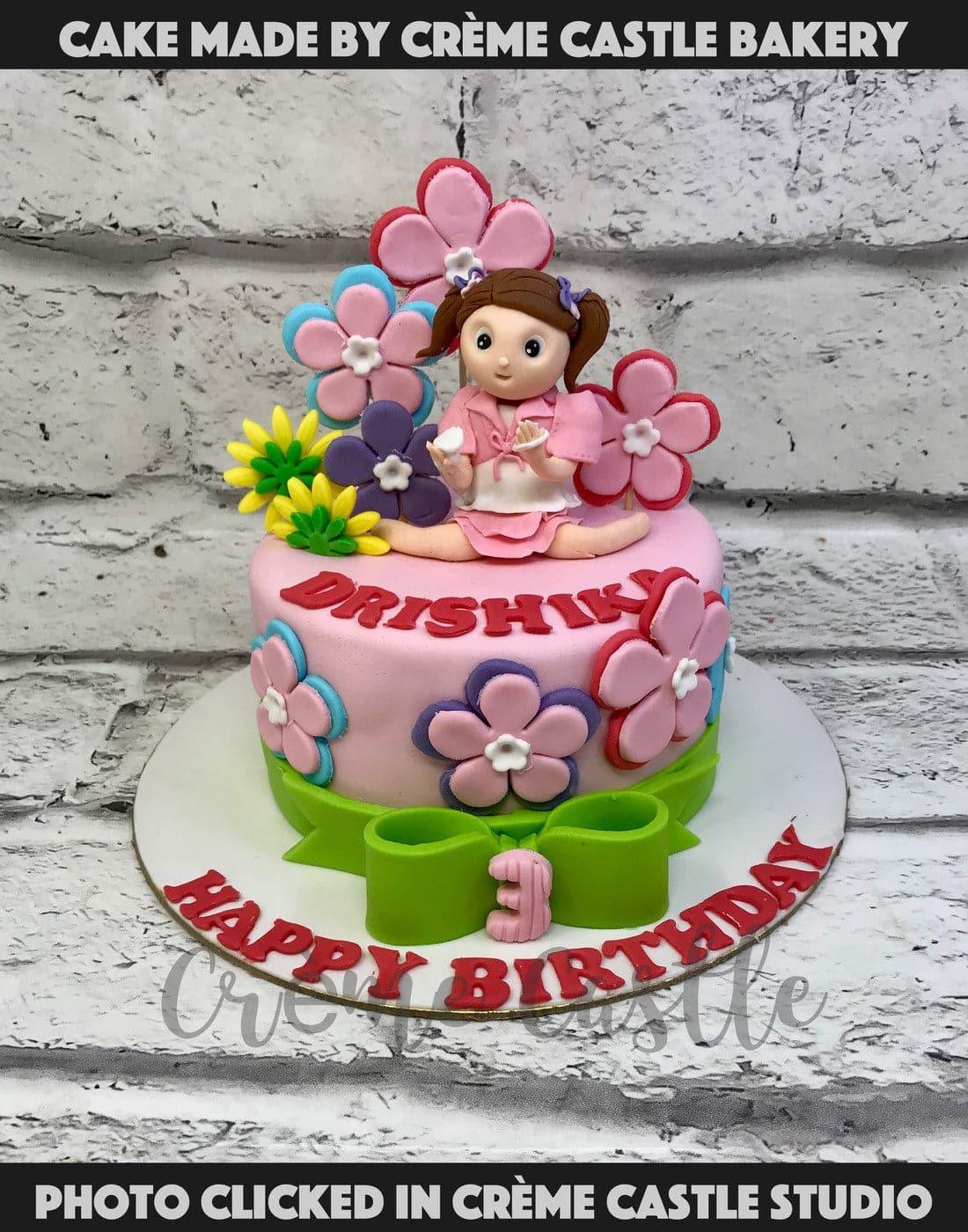 Baking Fantasies - Fondant Flower Theme Cake 🎂 Inbox Us For Booking your  orders Whatsapp 03161428286 #BakingFantasies #cake #cakes #cakelover  #cakelife #cakepops #cakelife #cakelover #cakedesigns #birthday | Facebook