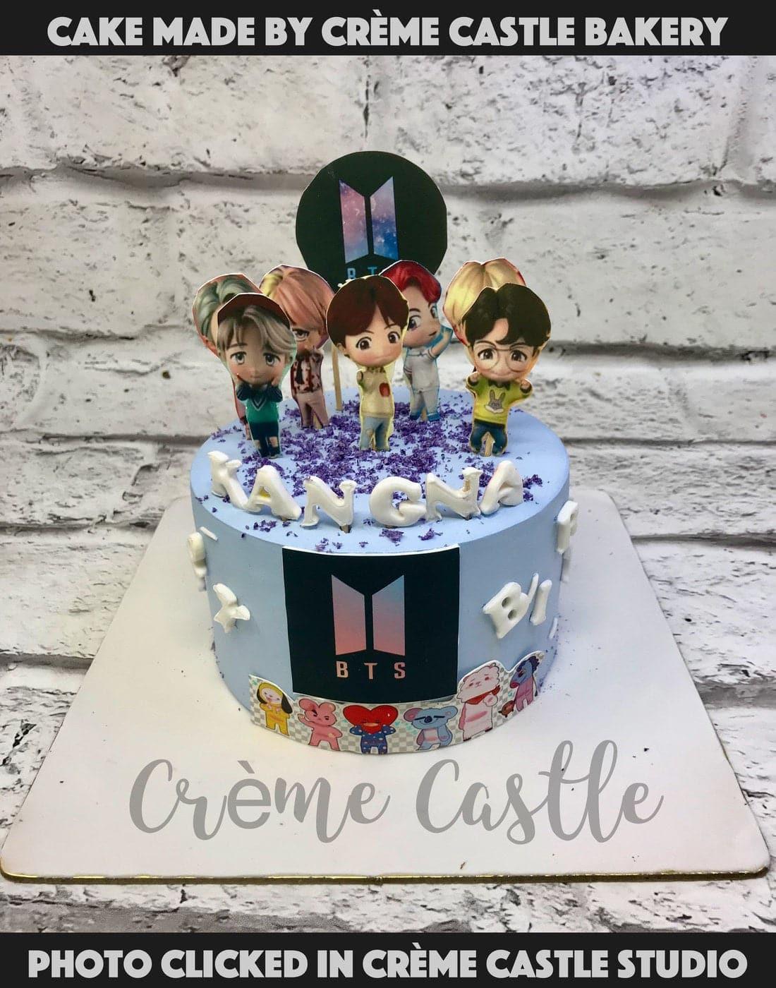 BTS theme 🩷 . . . . #cake #cakes #customisedcupcakes #cakeoffheday  #cakedecorating #cakeboss #baker #homebaker #eggless #egglesscakes… |  Instagram