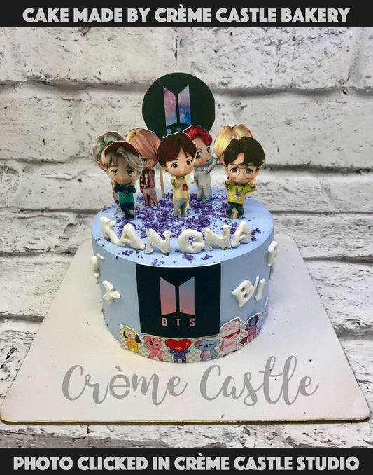 Baby BTS Cake - Creme Castle