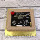 Board and Chalk Cake - Creme Castle