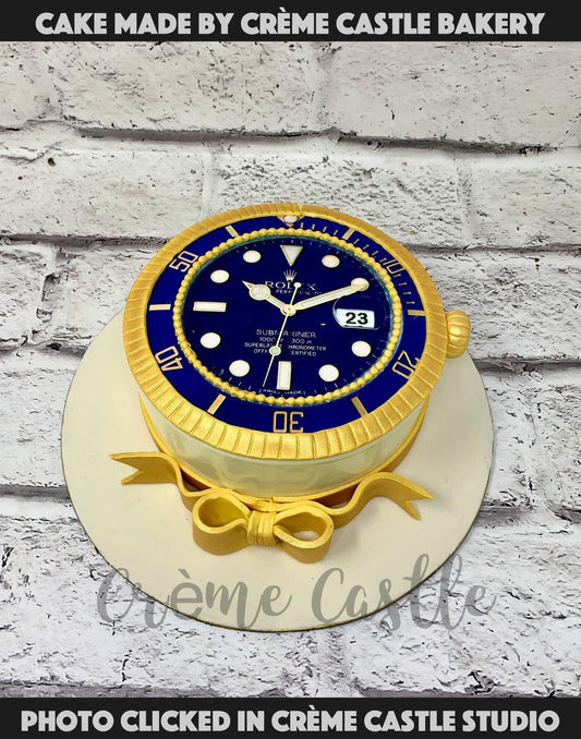 Luxe Rolex Cake - Creme Castle