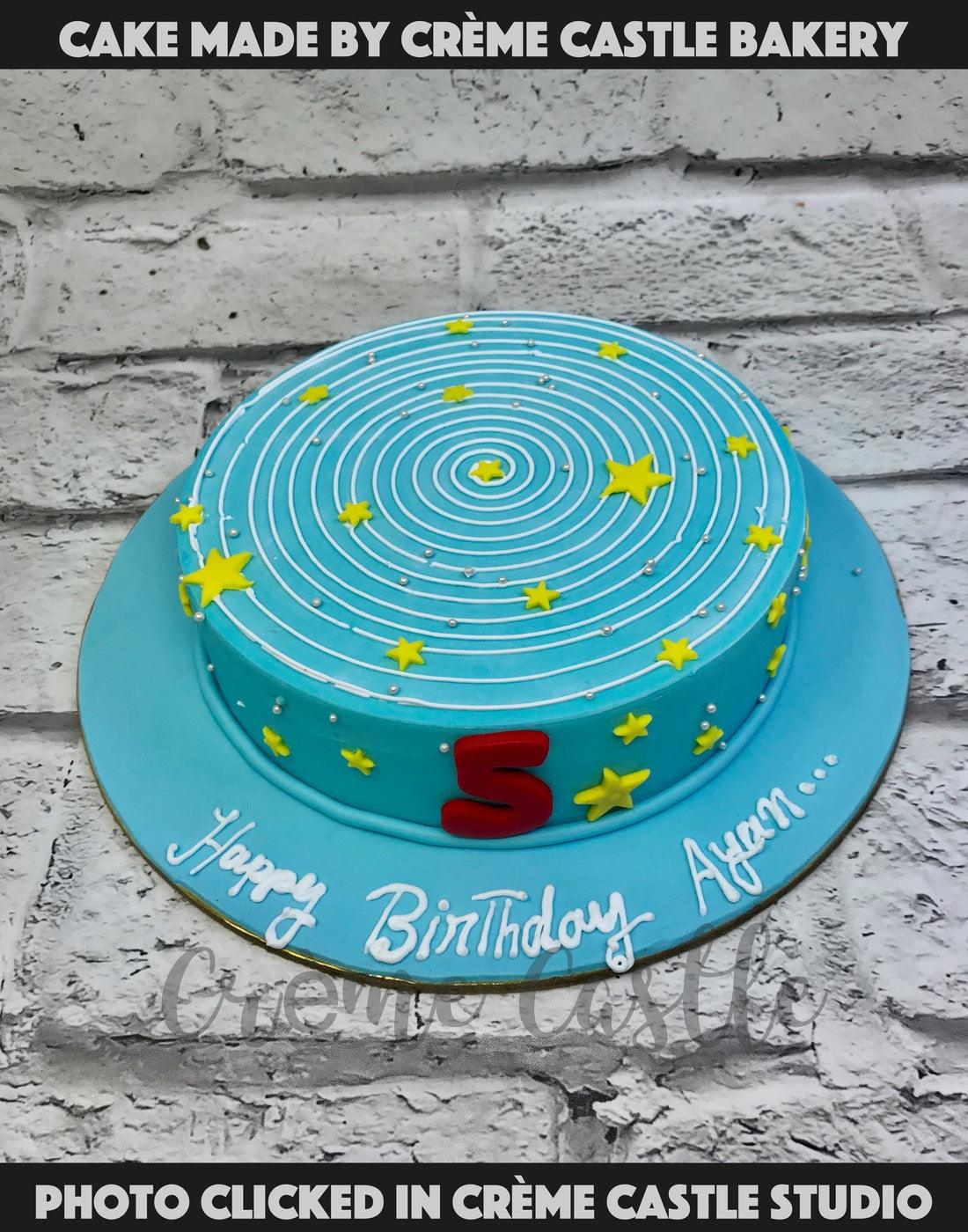 Ayaan Mickey's Team Birthday Cake - mirasdialacake