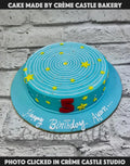 Blue Star Cake
