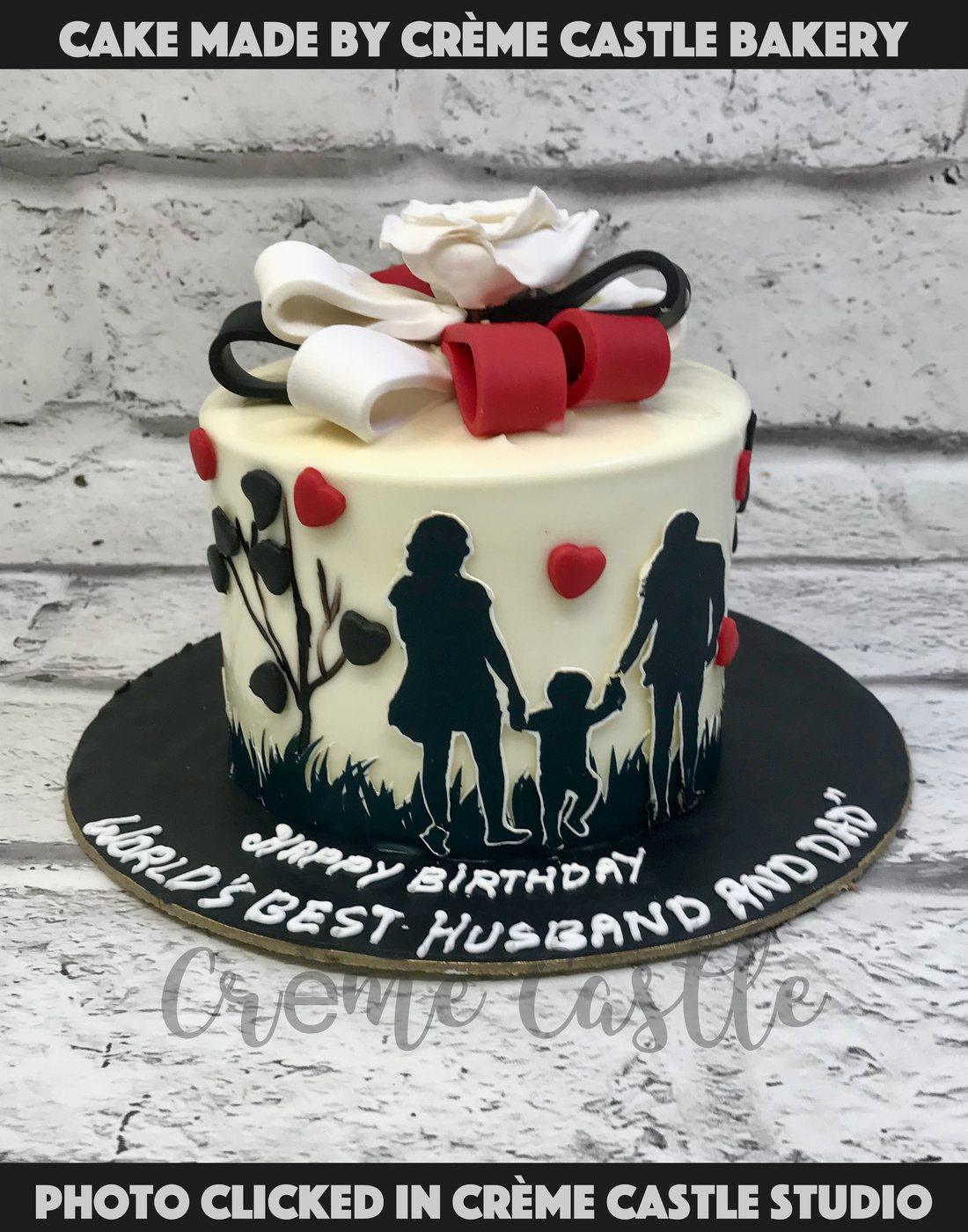 Family love Cake - Creme Castle