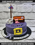 Central Perk Purple Cake