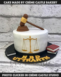 Law and Order Cake