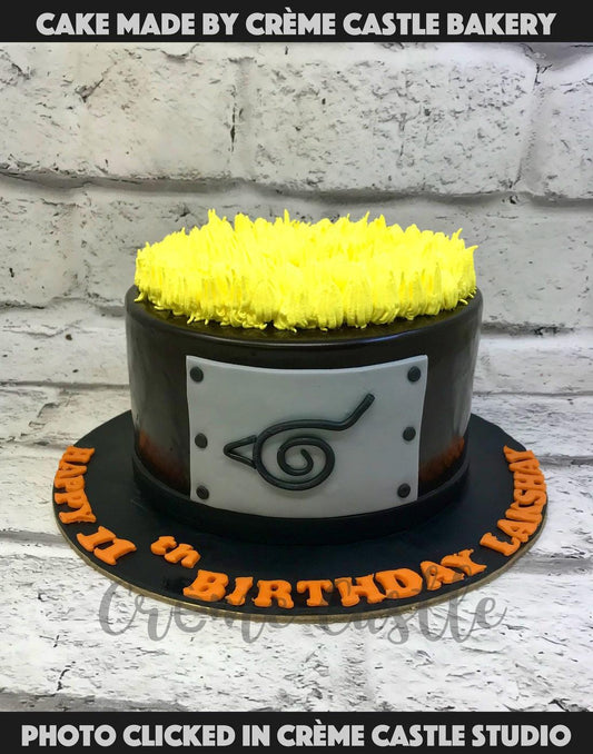 Naruto Anime Cake - Creme Castle