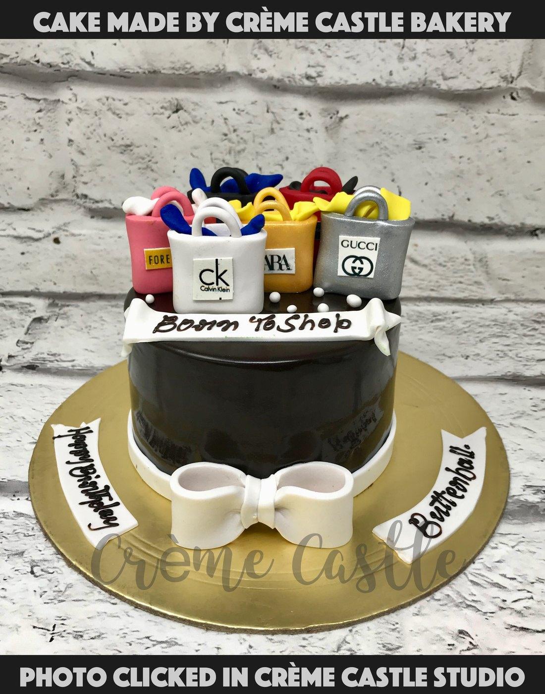 Shopper's Delight Cake - Creme Castle