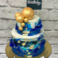 Ocean Waves Cake - Creme Castle