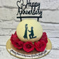 Rosey Romance Cake - Creme Castle