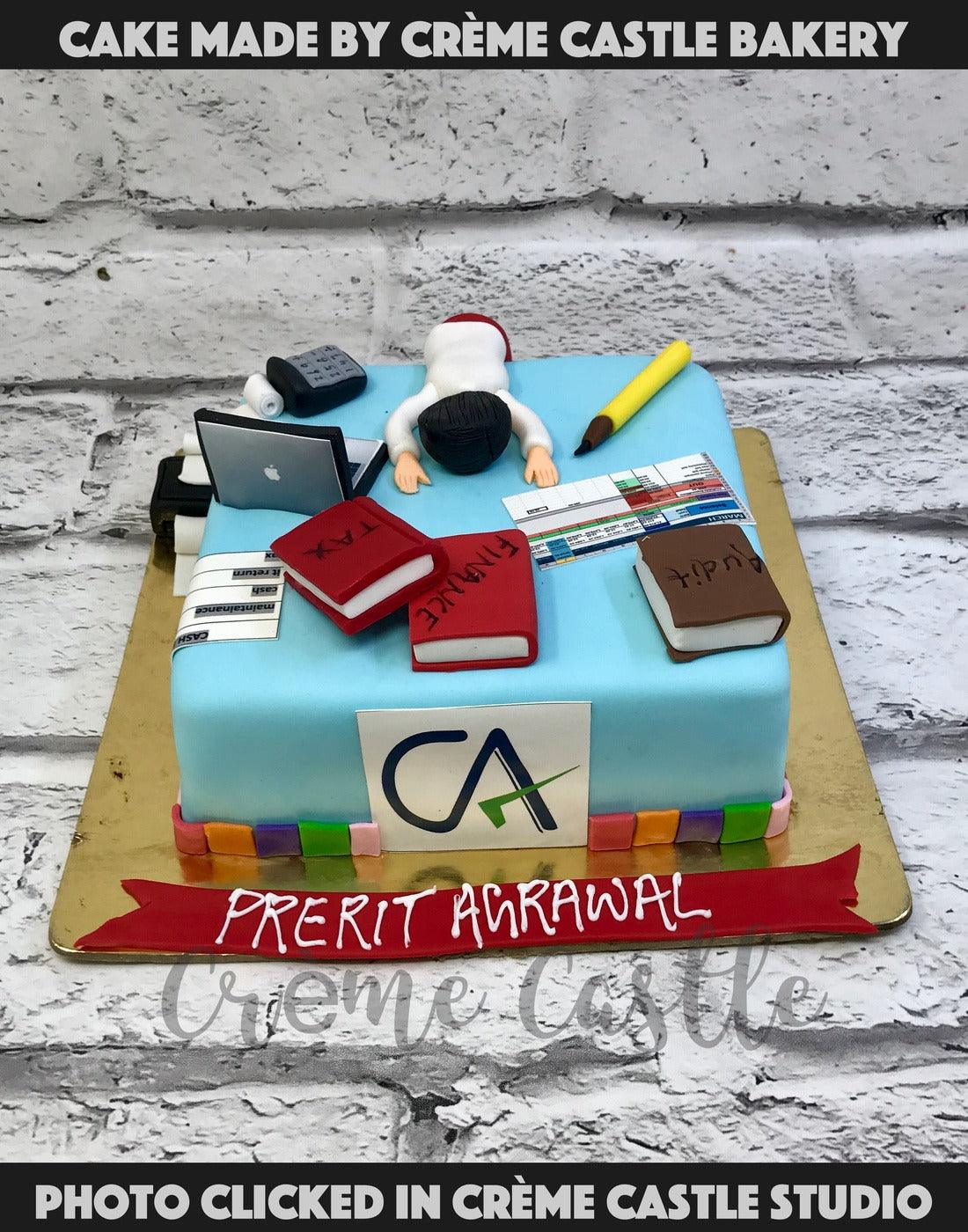CA Student Theme Cake