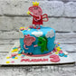 Peppa Fairytale Cake - Creme Castle