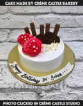 Kitkat and Roses Cake