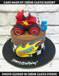 Hot Wheels Cake