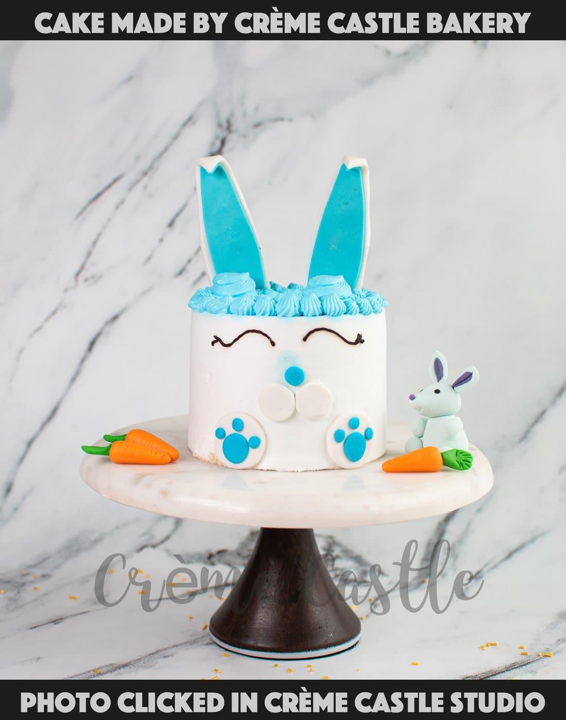 Hoppy Bunny Cake - Creme Castle