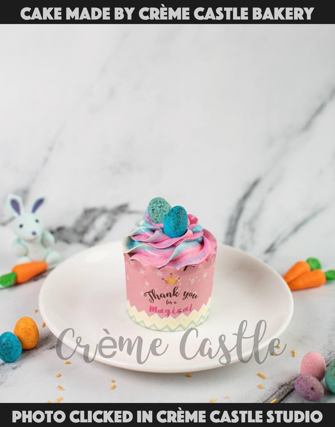 Easter Rainbow Cupcakes - Creme Castle